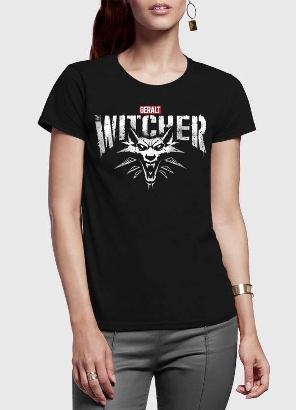 M Nidal Khan Women T-Shirt SMALL The Witcher Half Sleeves Women T-shirt