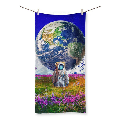 kite.ly Homeware 27.5"x55.0" The World Behind Beach Towel