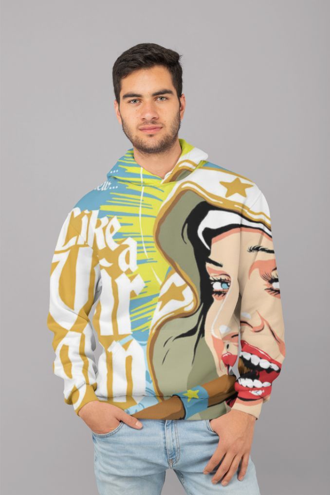 The virgin UNISEX Sublimation Hoodie