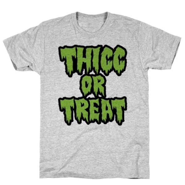 GYM FIT T-SHIRT THICC OR TREAT T-SHIRT