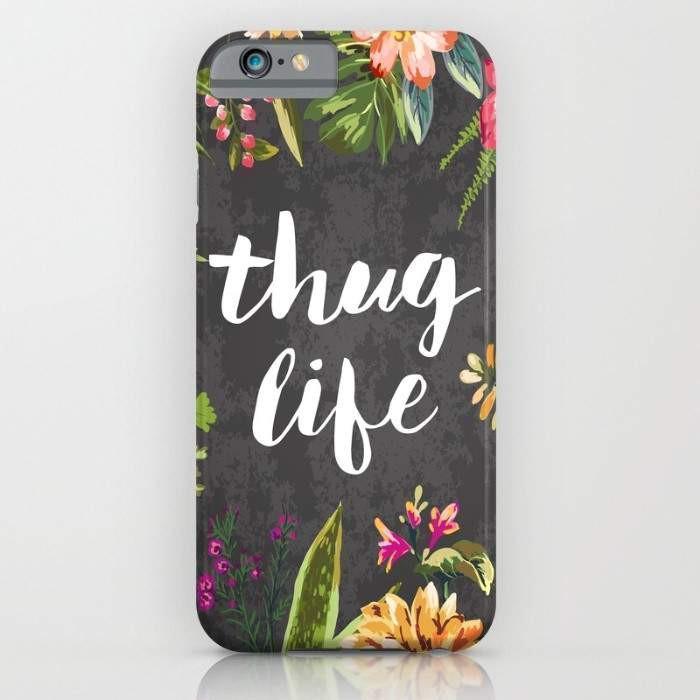 Threadless Mobile Cover Thug Life Mobile Cover