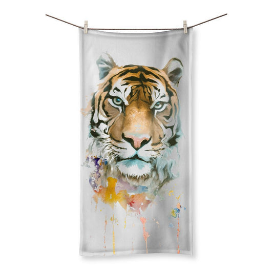 kite.ly Homeware 19.7"x39.4" tiger colors Beach Towel