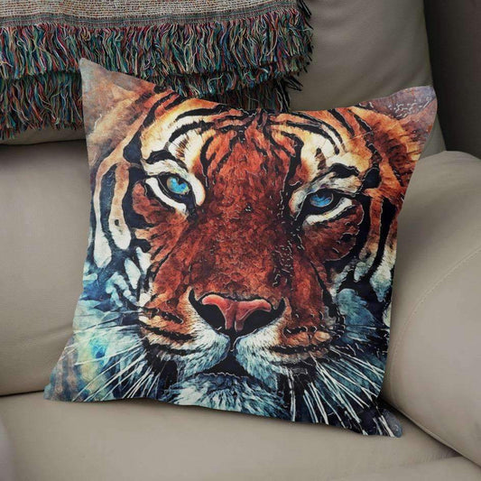 Saadana Shanmukam pillows Tiger Pillow