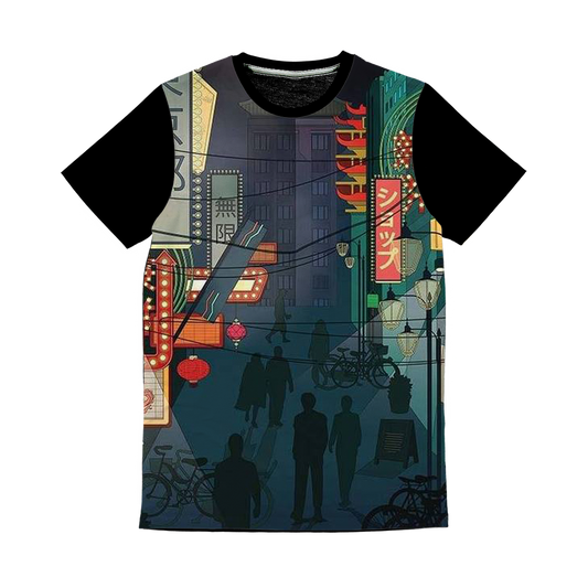 VIRGIN TEEZ Men T-Shirts XS 東京都 (Tokyo) Classic Sublimation Panel T-Shirt