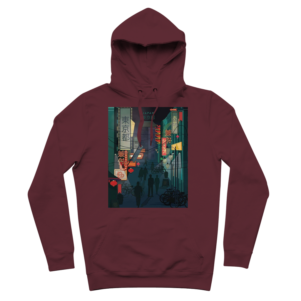 VIRGIN TEEZ Pull Over Hoodie Burgundy / S 東京都 (Tokyo) Premium Adult Hoodie