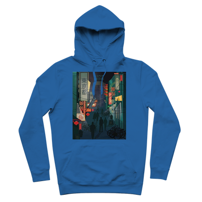 VIRGIN TEEZ Pull Over Hoodie Royal Blue / S 東京都 (Tokyo) Premium Adult Hoodie