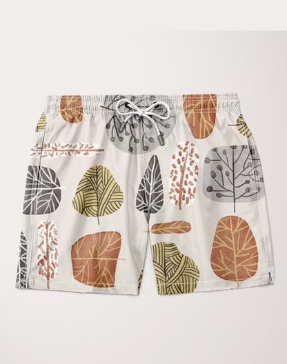 Ayaz Ahmed Shorts SMALL (28"-18") Tree Stamps Shorts