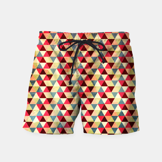 Maria Shorts Triangle Pattern _ Swim Shorts