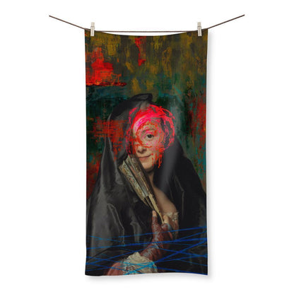 kite.ly Homeware 19.7"x39.4" Vandalism Beach Towel