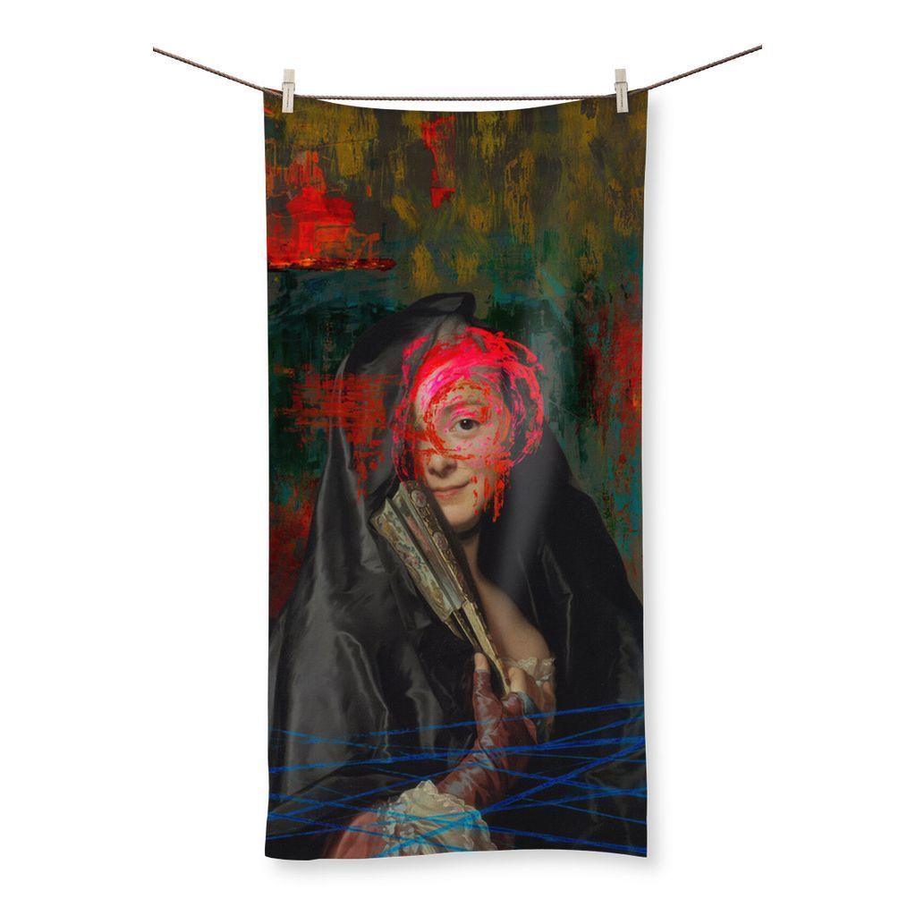 kite.ly Homeware 27.5"x55.0" Vandalism Beach Towel