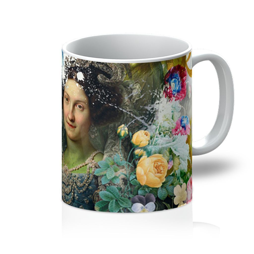 VIRGIN TEEZ Homeware 11oz Vandalized Monarchy Mug