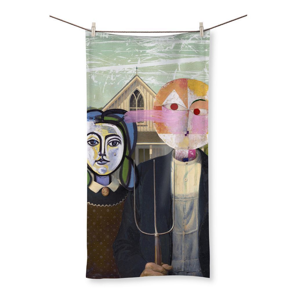 kite.ly Homeware 27.5"x55.0" Venus and Mars Beach Towel