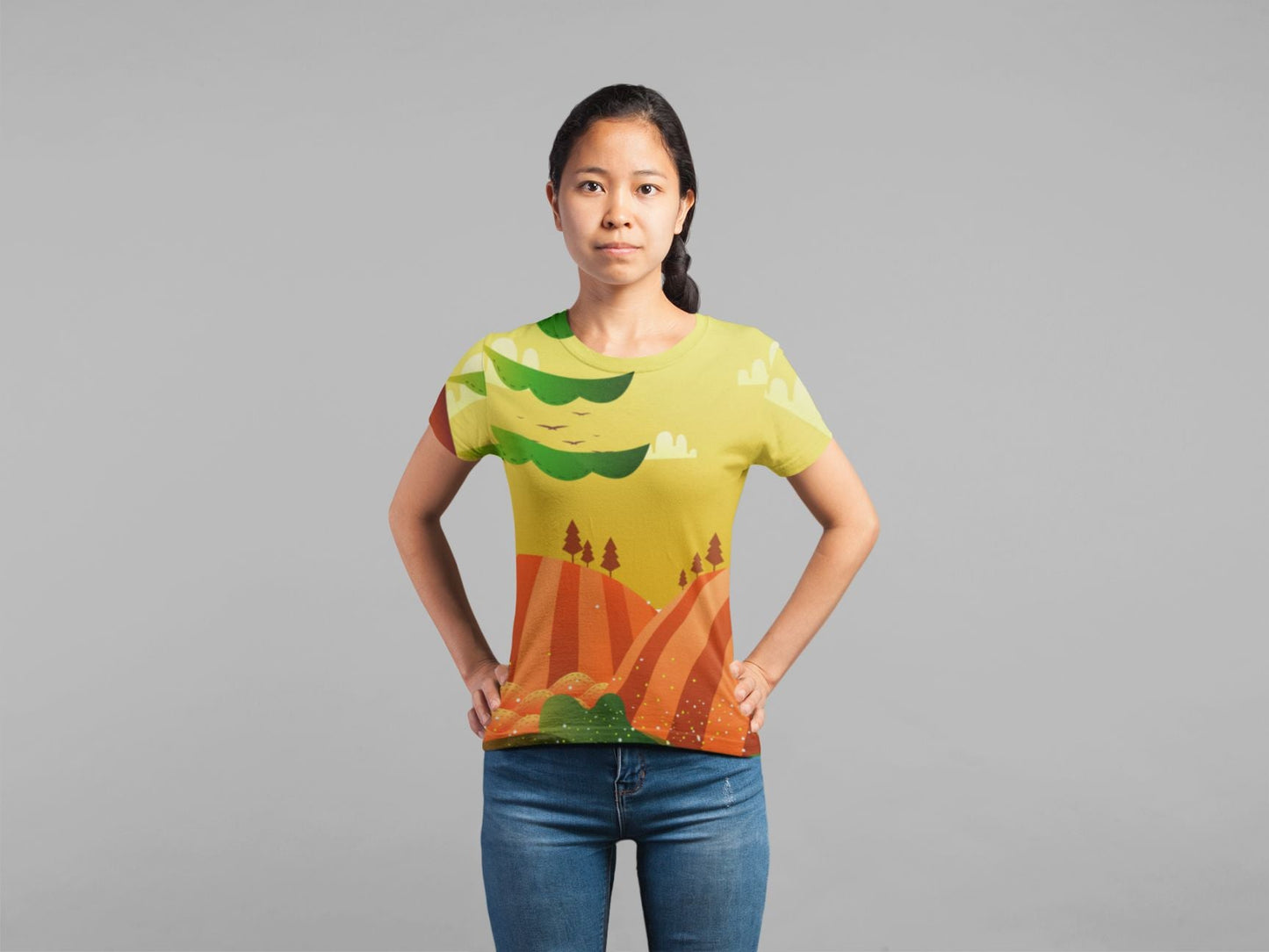 Vineyard 3 Classic Sublimation Women's T-Shirt