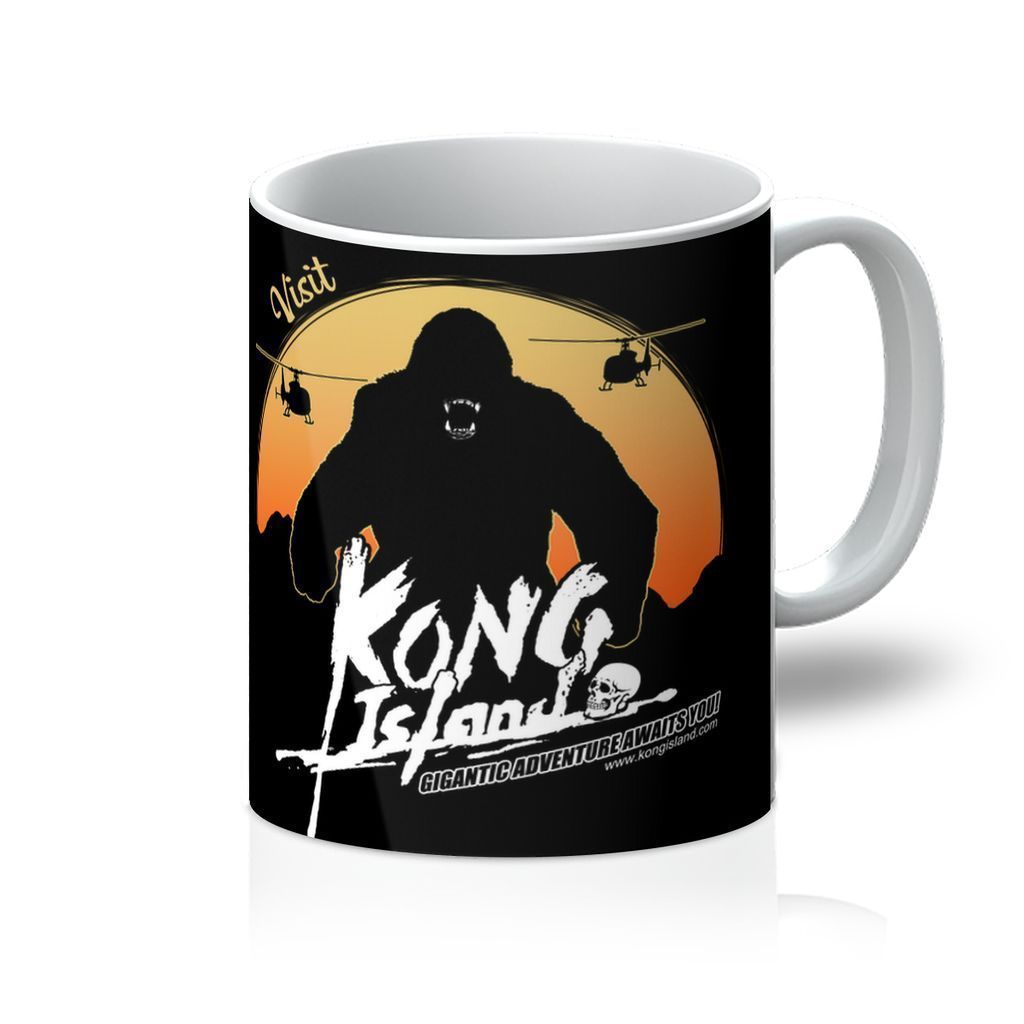 VIRGIN TEEZ Homeware 11oz Visit Kong Island Mug