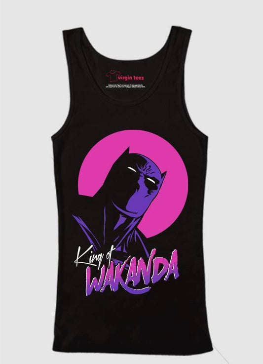 M Nidal Khan Tank Top SMALL / Black Wakanda Tank Top