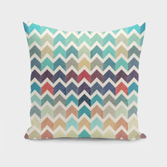 The Pillow pillows Watercolor Chevron Pattern II Cushion/Pillow