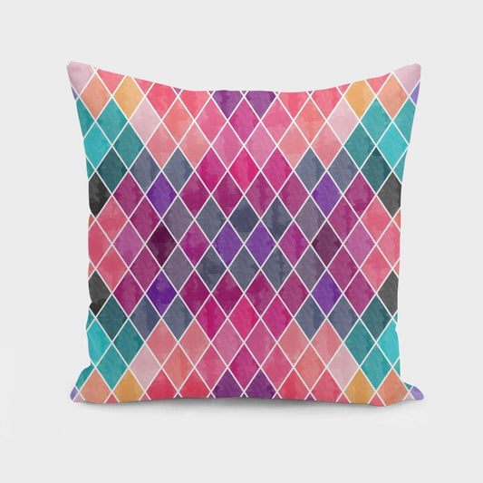 The Pillow pillows Watercolor Geometric Patterns II  Cushion/Pillow