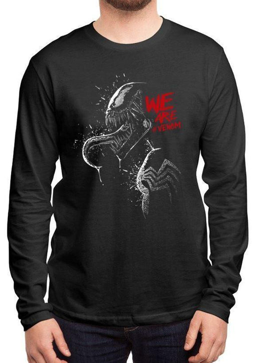 M Nidal Khan T-shirt SMALL / Black We are Venom Full Sleeves T-shirt