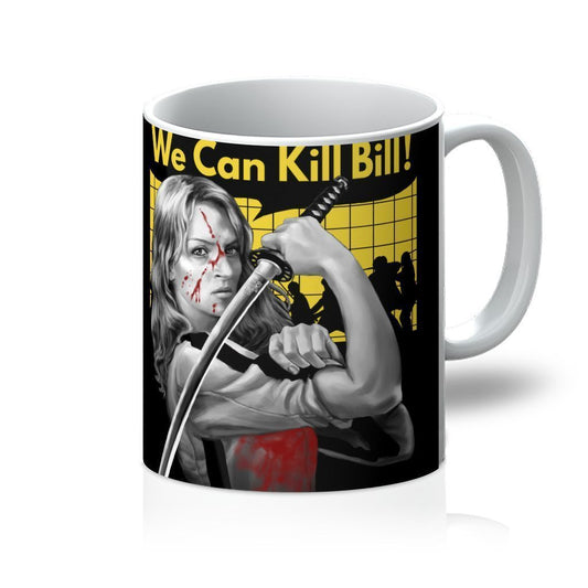 VIRGIN TEEZ Homeware 11oz We Can Kill Bill Mug