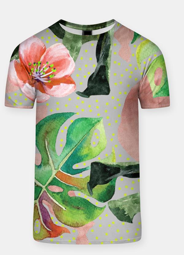 VIRGIN TEEZ Sublimation Men T-Shirt Wild Forest  Sublimation Adult T-Shirt