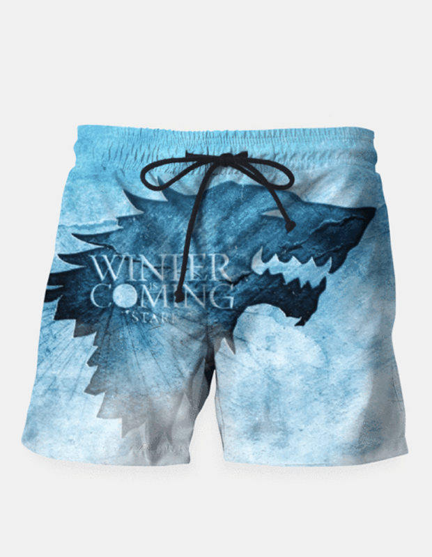 Maria Shorts SMALL (28"-18") / us Winter Is Coming - Games Of Thrones Shorts