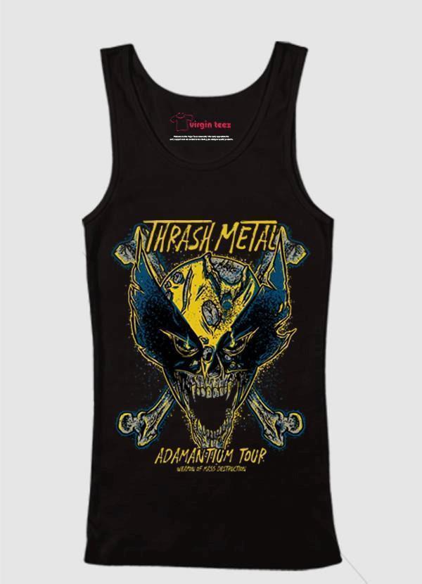 M Nidal Khan Tank Top SMALL Wolverine Adamantium Tank Top