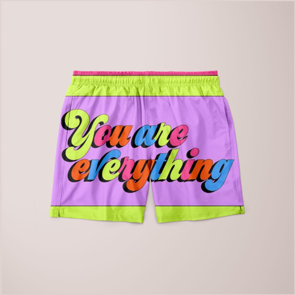 You are everything prints Shorts