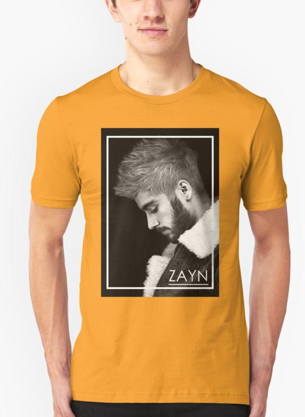 Mehreen Syed T-SHIRT Zayn Malik band Yellow T-shirt