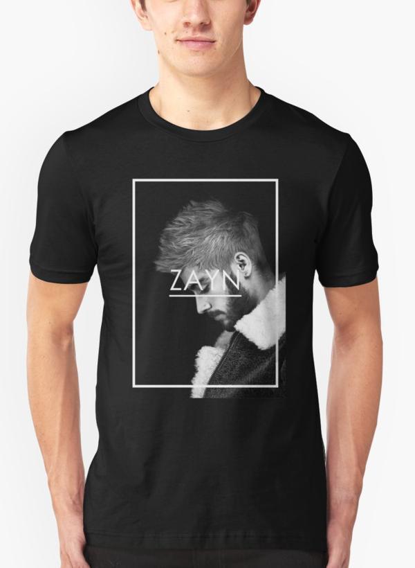 Imtiaz Zuhaib T-SHIRT Zayn Malik Black Malange T-shirt