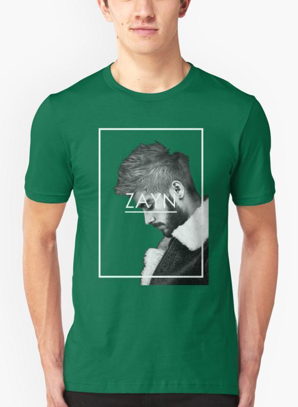 Ali Naqvi T-SHIRT Zayn Malik Green T-shirt