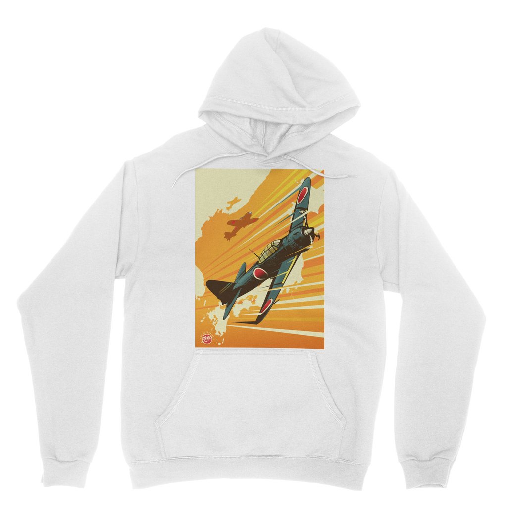 VIRGIN TEEZ Pull Over Hoodie White / XS Zero Classic Adult Hoodie