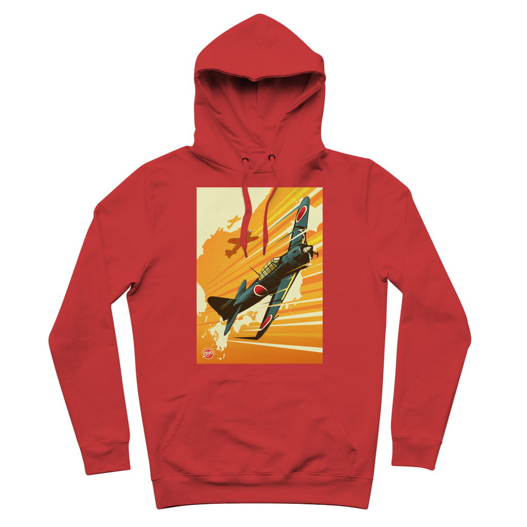 VIRGIN TEEZ Pull Over Hoodie Red / S Zero Premium Adult Hoodie