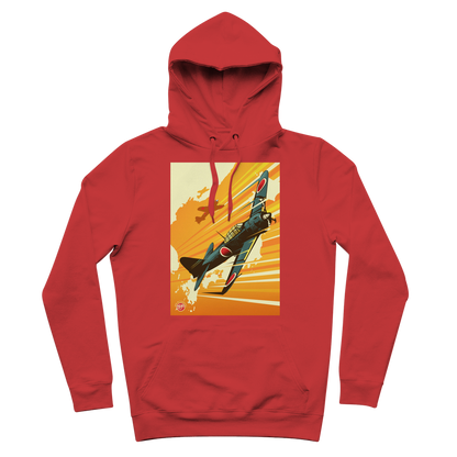 VIRGIN TEEZ Pull Over Hoodie Red / S Zero Premium Adult Hoodie